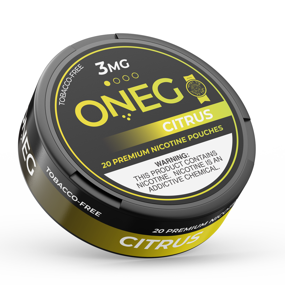 ONEG Citrus nicotine pouches can