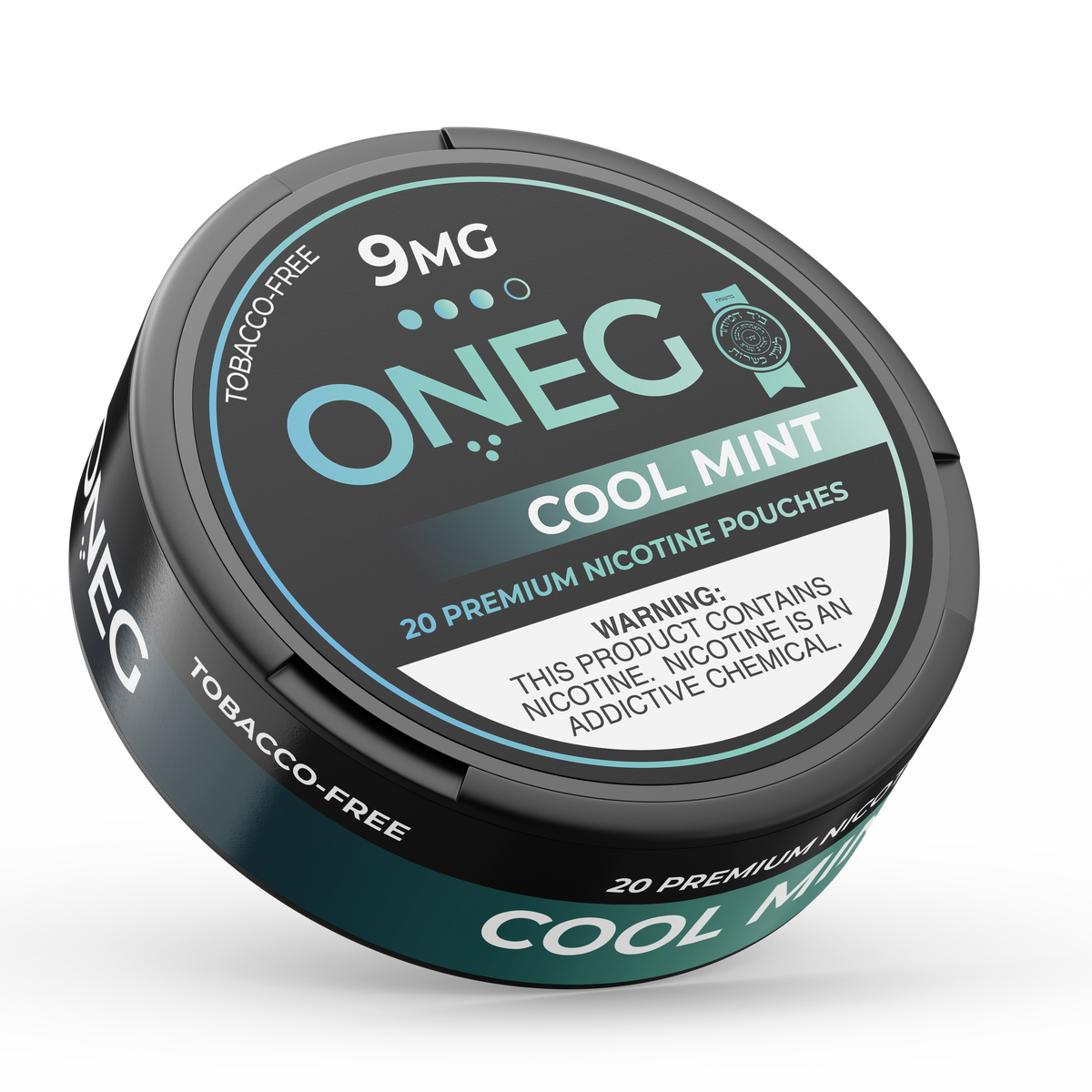 ONEG Cool Mint nicotine pouches can