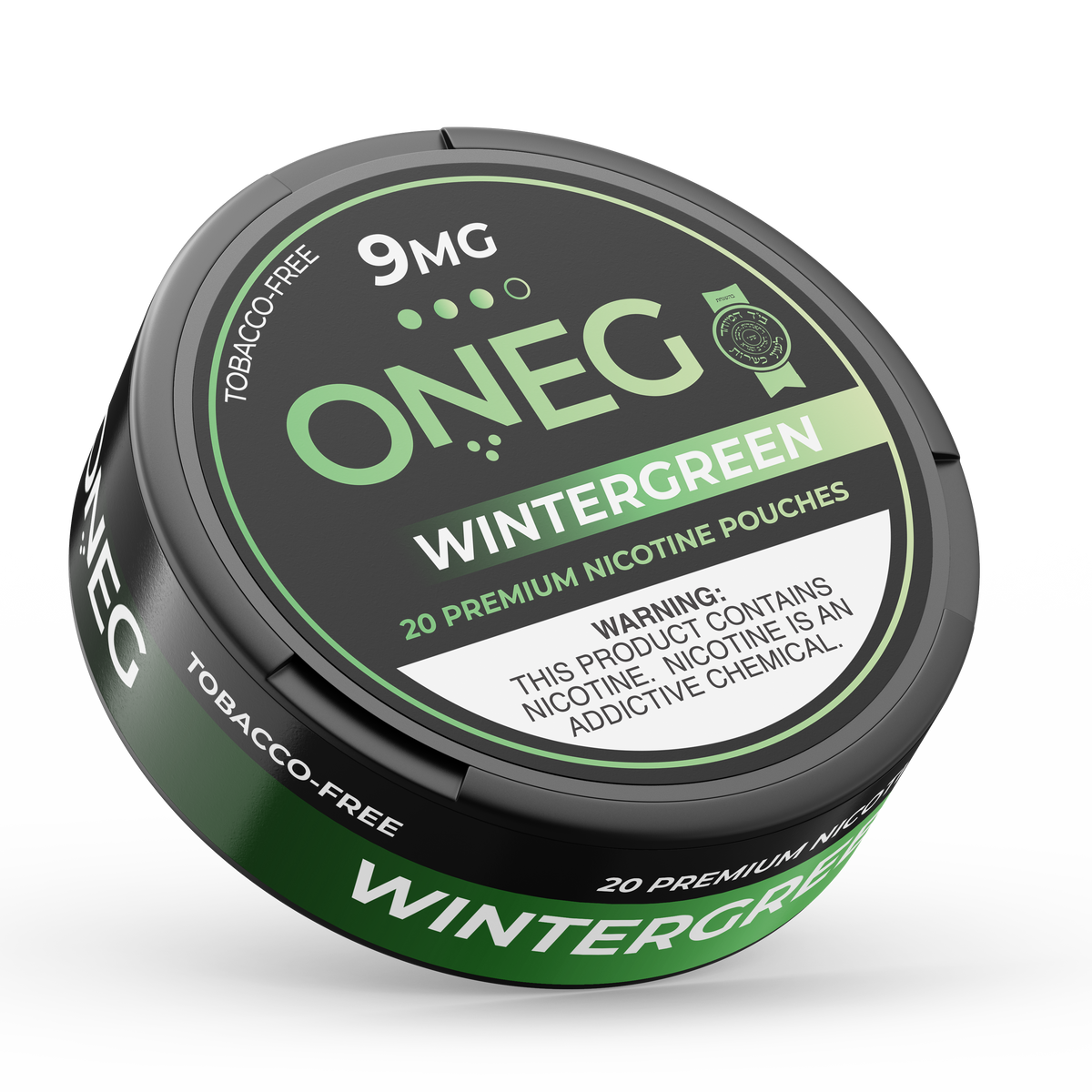 ONEG Wintergreen nicotine pouches can