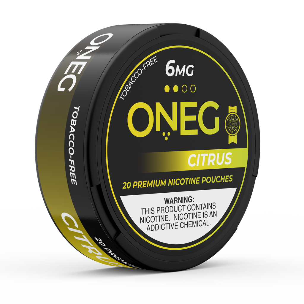 ONEG Citrus nicotine pouches can