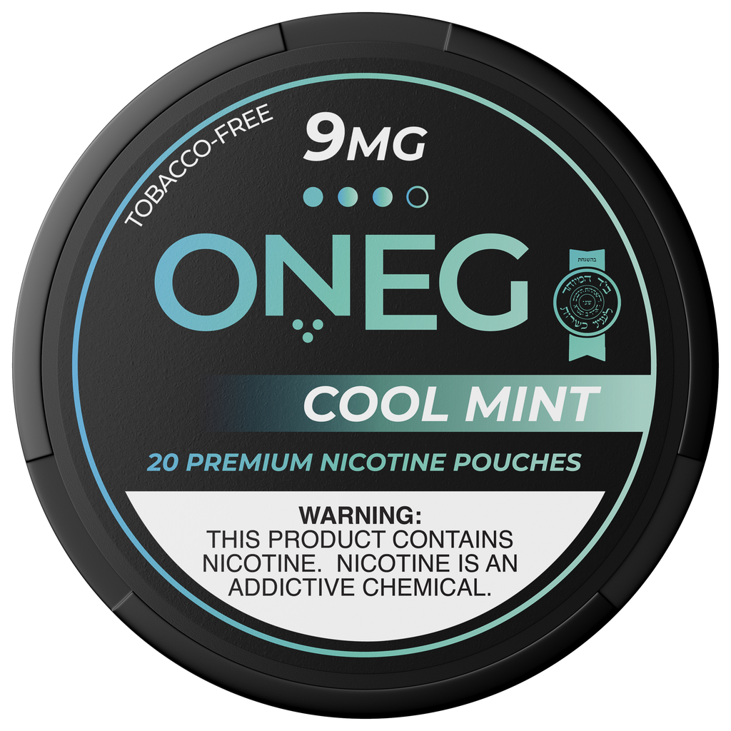 ONEG Cool Mint nicotine pouches can