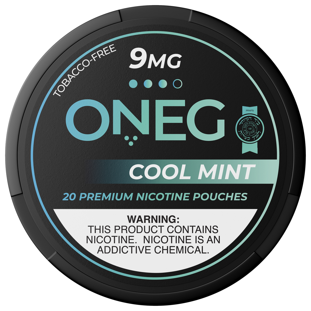 ONEG Cool Mint nicotine pouches can